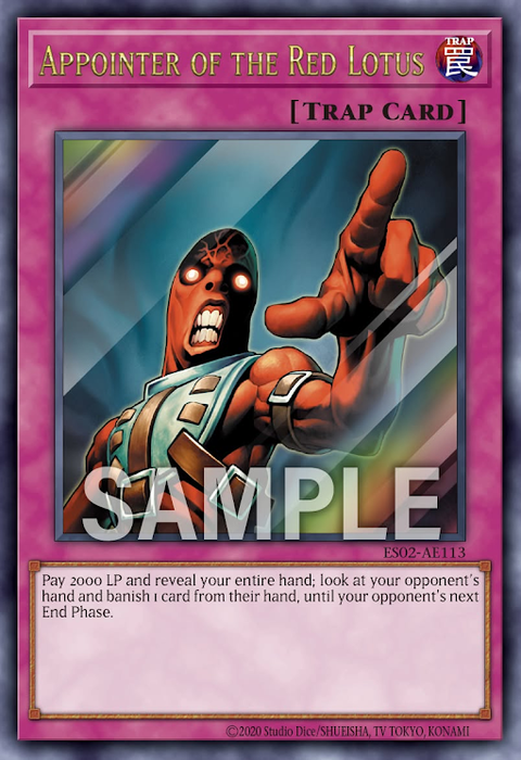 ES02-AE113 (UTR)Appointer of the Red Lotus