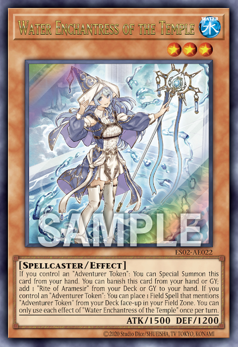 ES02-AE022 (UTR)Water Enchantress of the Temple