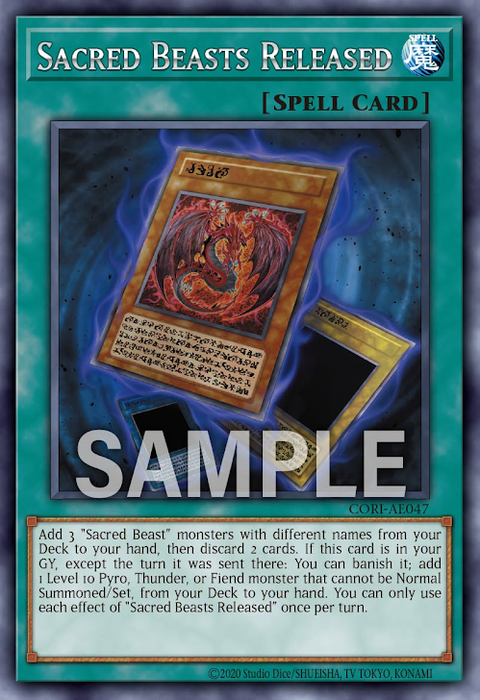 CORI-AE047 (R)Sacred Beasts Released