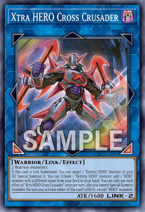 CR13-AE043 (SR)Xtra HERO Cross Crusader