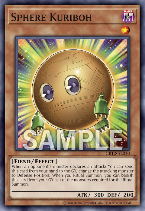 CR12-AE010 Sphere Kuriboh