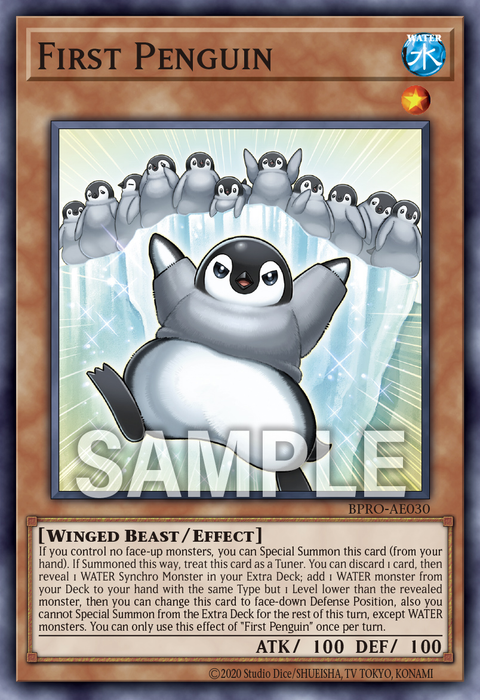 BPRO-AE030 First Penguin