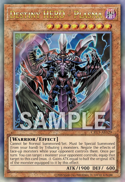 CR13-AE029 (UTR)Destiny HERO - Plasma