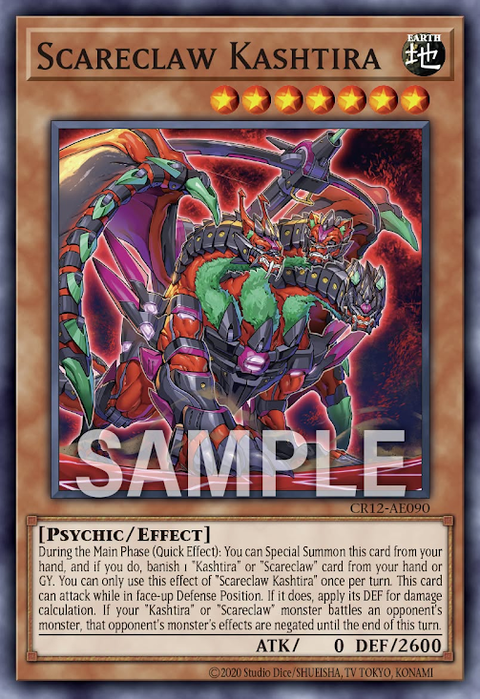 CR12-AE090 Scareclaw Kashtira