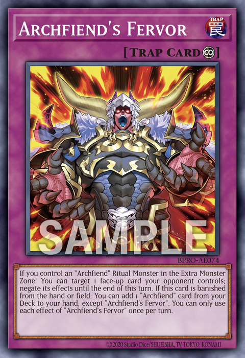 BPRO-AE074 Archfiend's Fervor