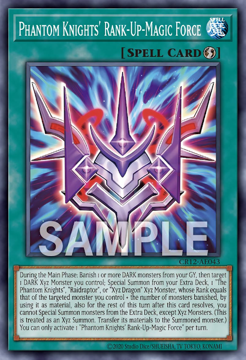 CR12-AE043 Phantom Knights' Rank-Up-Magic Force