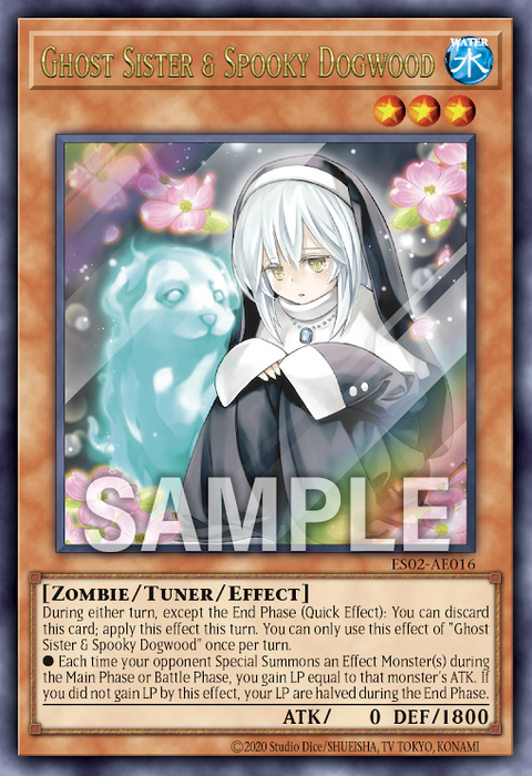 ES02-AE016 (UTR)Ghost Sister & Spooky Dogwood