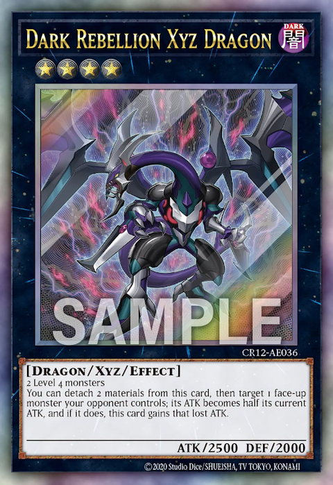 CR12-AE036 (UTR)Dark Rebellion Xyz Dragon