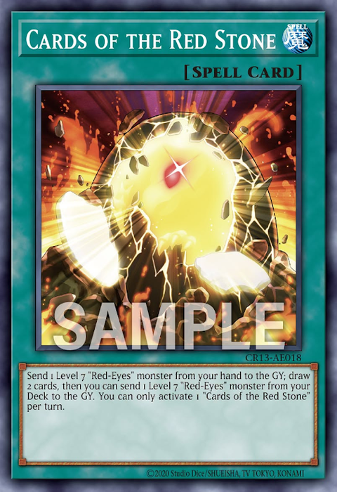 CR13-AE018 Cards of the Red Stone