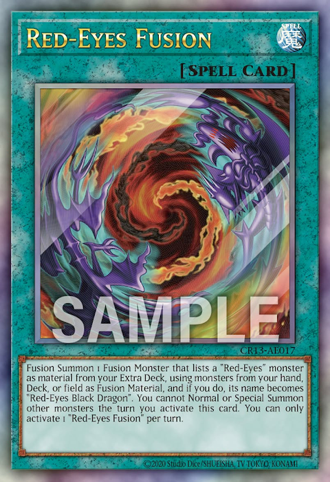 CR13-AE017 (UTR)Red-Eyes Fusion