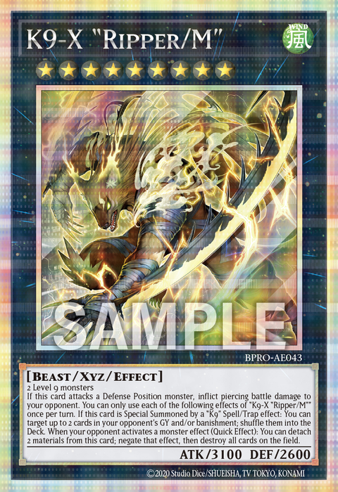 BPRO-AE043 (PSER)K-9 X "Ripper/M"