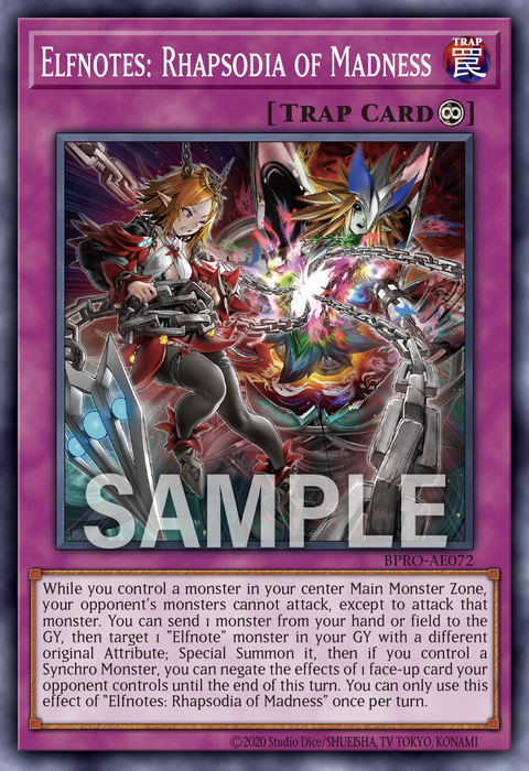 BPRO-AE072 Elfnotes: Rhapsodia of Madness