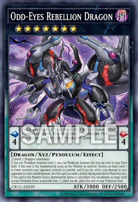CR12-AE039 Odd-Eyes Rebellion Dragon