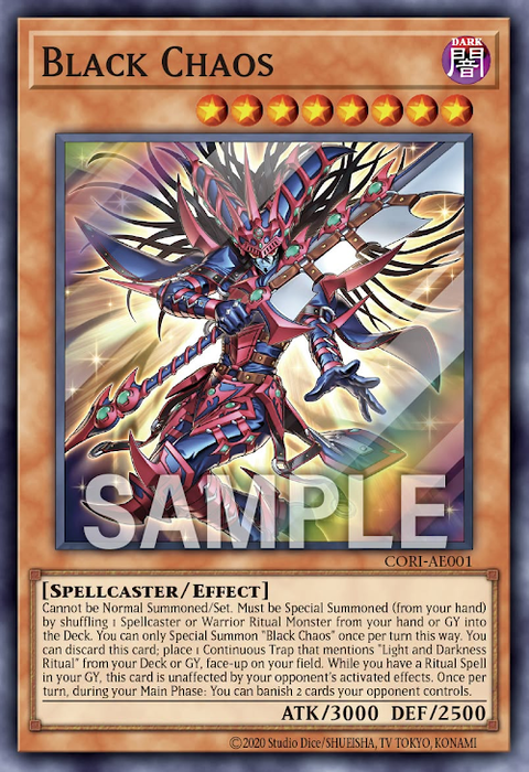 CORI-AE001 (SR)Black Chaos
