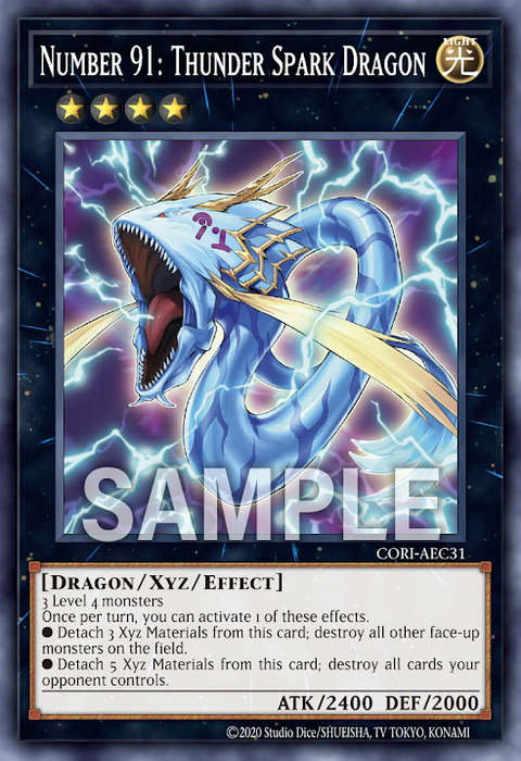 CORI-AEC31 Number 91: Thunder Spark Dragon