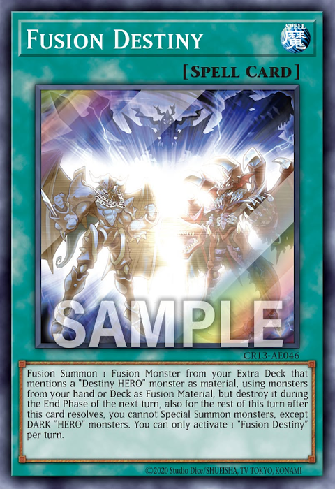 CR13-AE046 (SR)Fusion Destiny
