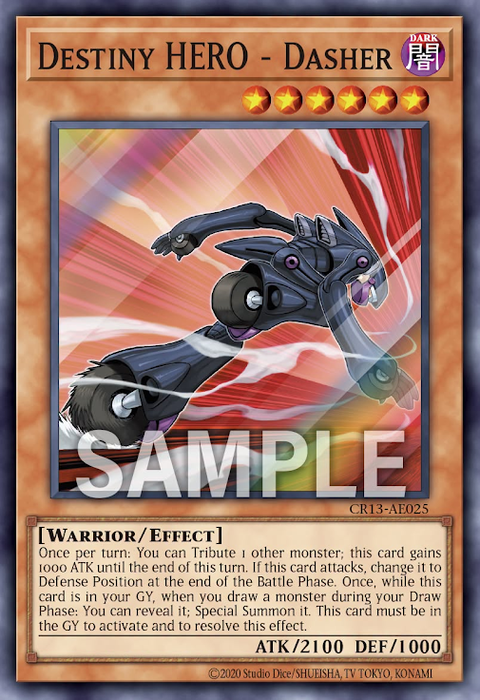 CR13-AE025 (SR)Destiny HERO - Dasher
