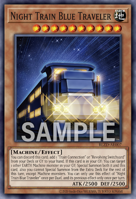 BLZD-AE007 Night Train Blue Traveler(夜光列車 藍色旅遊號)
