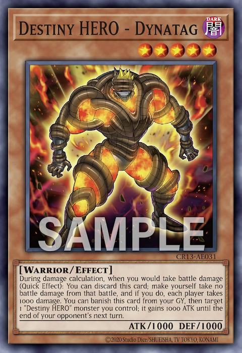 CR13-AE031 Destiny HERO - Dynatag