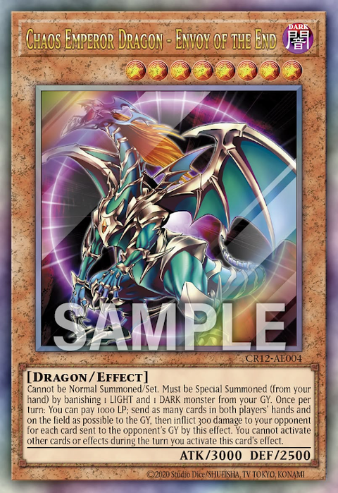 CR12-AE004 (UTR)Chaos Emperor Dragon - Envoy of the Beginning