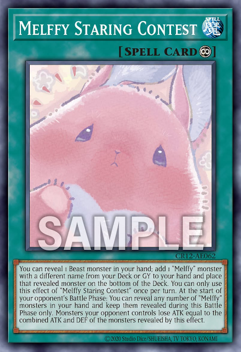 CR12-AE062 Melffy Staring Contest
