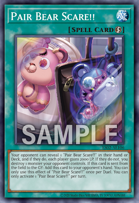 ES02-AE106 (SR)Pair Bear Scare!!