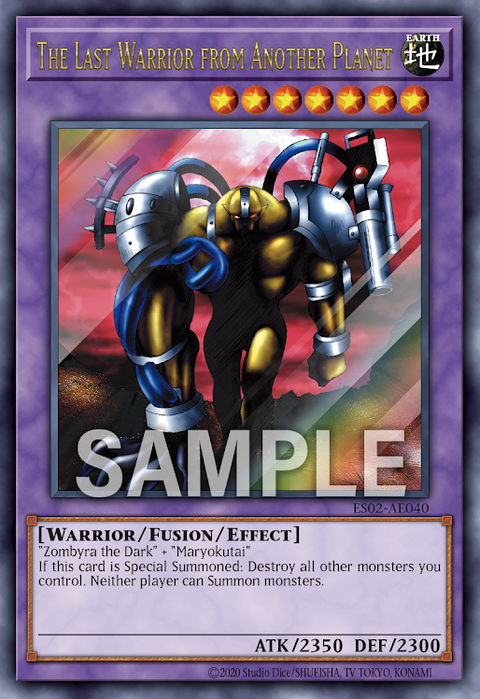 ES02-AE040 (UR)The Last Warrior from Another Planet