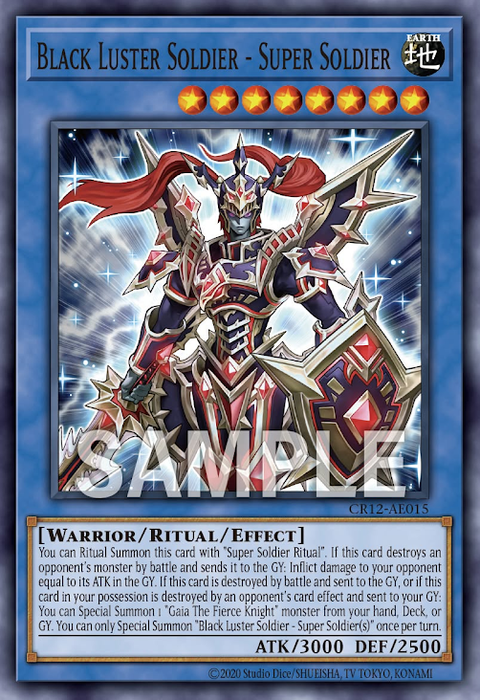 CR12-AE015 Black Luster Soldier - Super Soldier