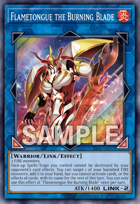ES02-AE077 (SR)Flametongue the Burning Blade