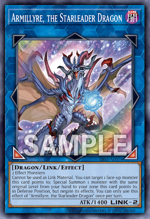ES02-AE074 (SR)Armillyre, the Starleader Dragon
