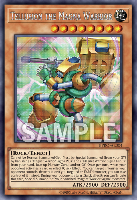 BPRO-AE004 (SER)Tellusion the Magna Warrior
