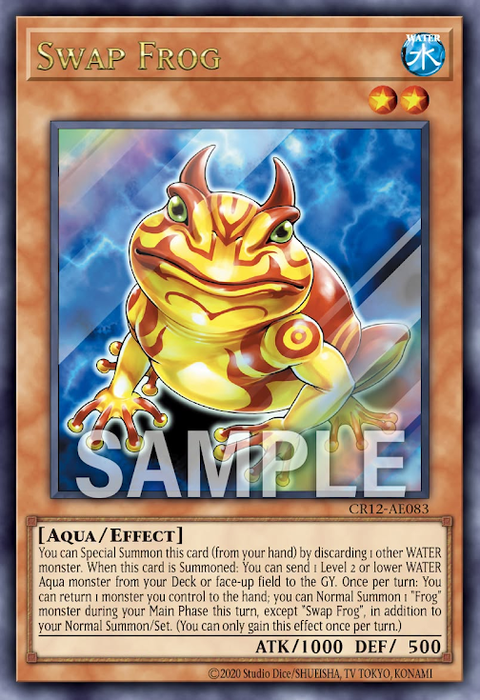 CR12-AE083 (UR)Swap Frog
