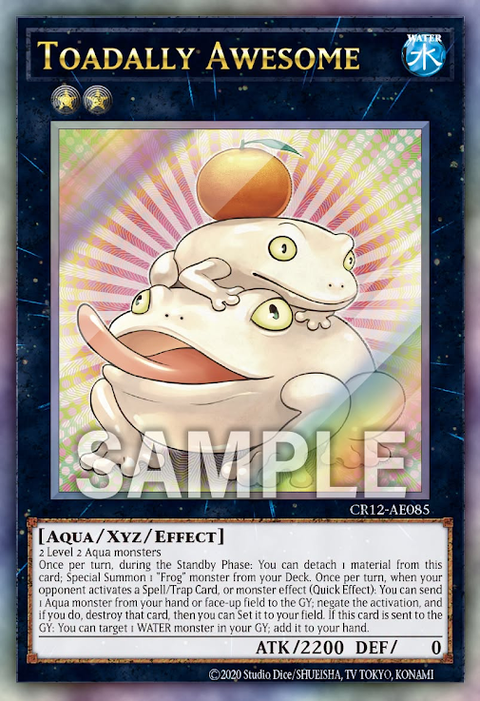 CR12-AE085 (UTR)Toadally Awesome