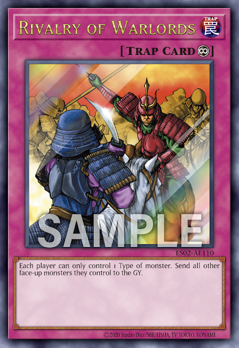 ES02-AE110 (UTR)Rivalry of Warlords