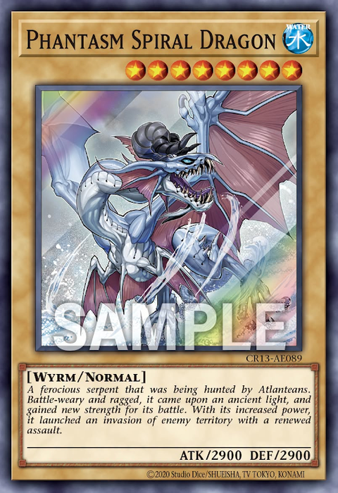 CR13-AE089 (SR)Phantasm Spiral Dragon