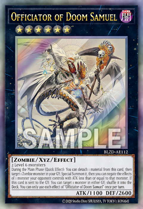 BLZD-AE112 (UTR)Officiator of Doom Samuel
(末日司祭 預言者)
