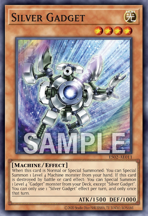 ES02-AE011 (SR)Silver Gadget