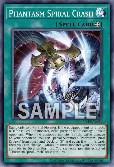 CR13-AE091 Phantasm Spiral Crash