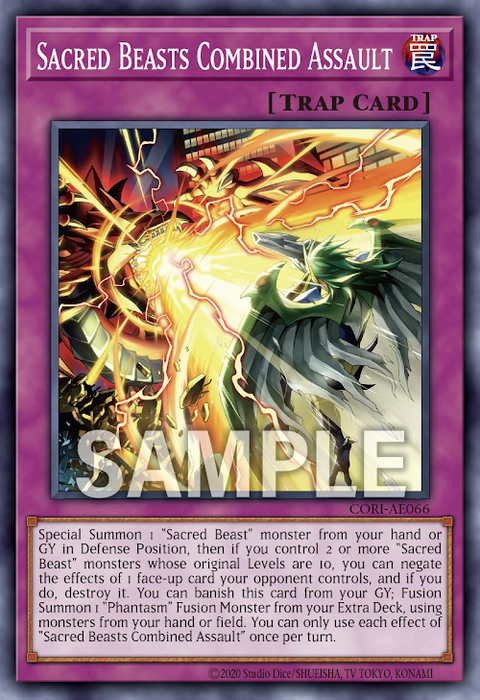 CORI-AE066 Sacred Beasts Combined Assault