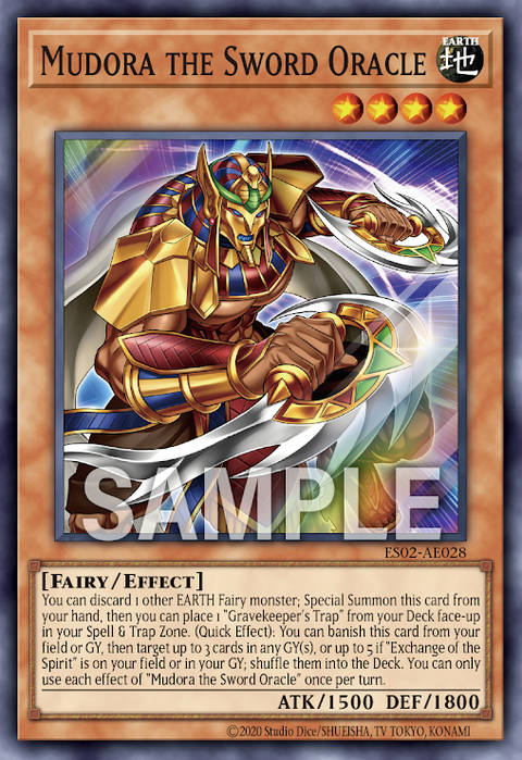 ES02-AE028 (SR)Mudora the Sword Oracle