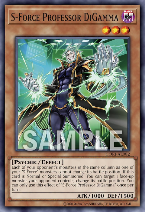CORI-AE082 S-Force Professor DiGamma