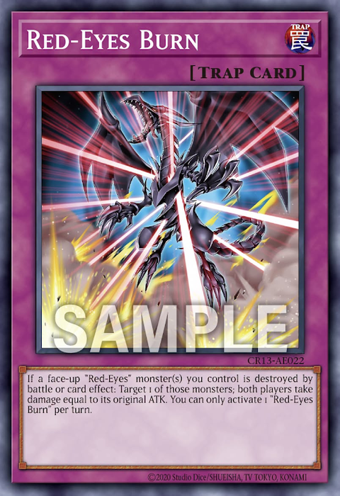 CR13-AE022 Red-Eyes Burn
