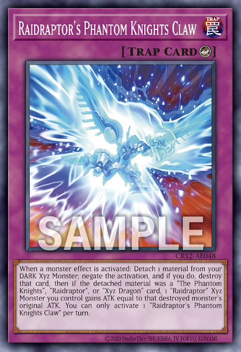 CR12-AE048 Raidraptor's Phantom Knights Claw