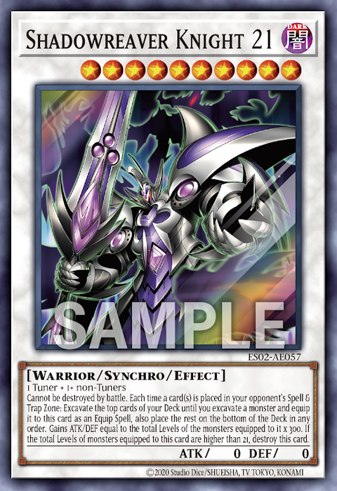 ES02-AE057 (SR)Shadowreaver Knight 21