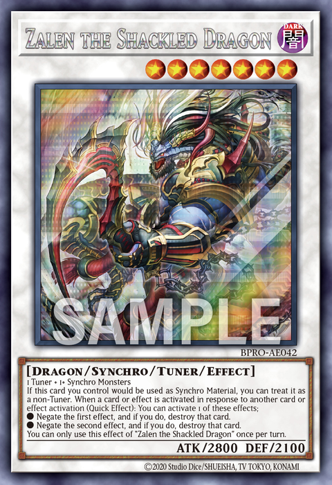 BPRO-AE042 (SER)Zalen the Shackled Dargon