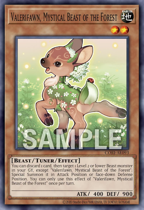 CORI-AE093 Valerifawn, Mystical Beast of the Forest