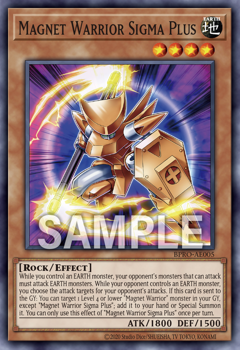 BPRO-AE005 Magnet Warrior Sigma Plus