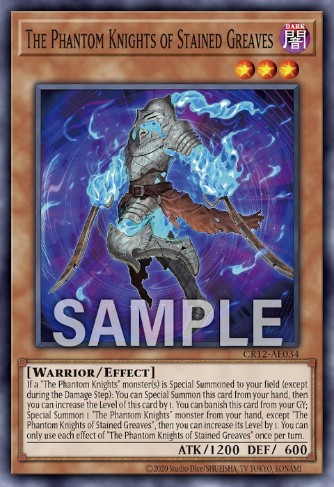 CR12-AE034 The Phantom Knights of Stained Greaves