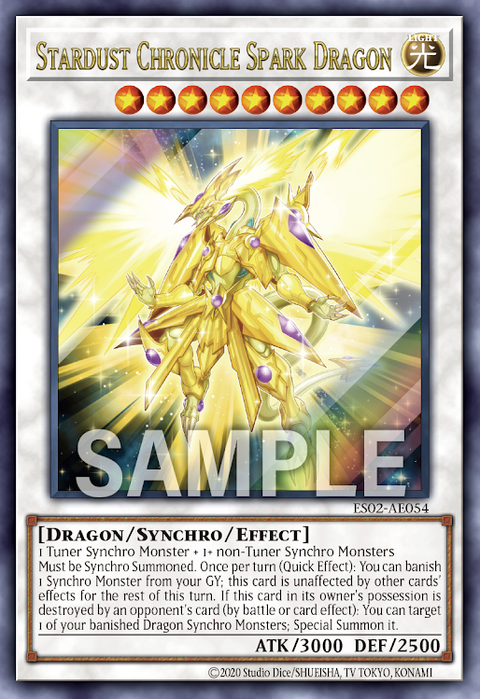ES02-AE054 (UR)Stardust Chronicle Spark Dragon