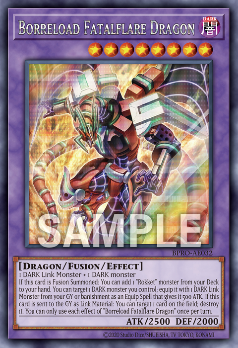 BPRO-AE032 (SER) Borreload Fatalflare Dragon